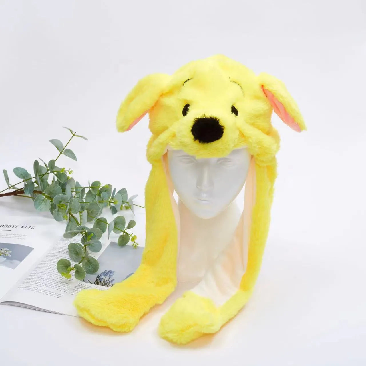 Schattige Muts met Bewegende Oortjes - BunnyBounce Hat