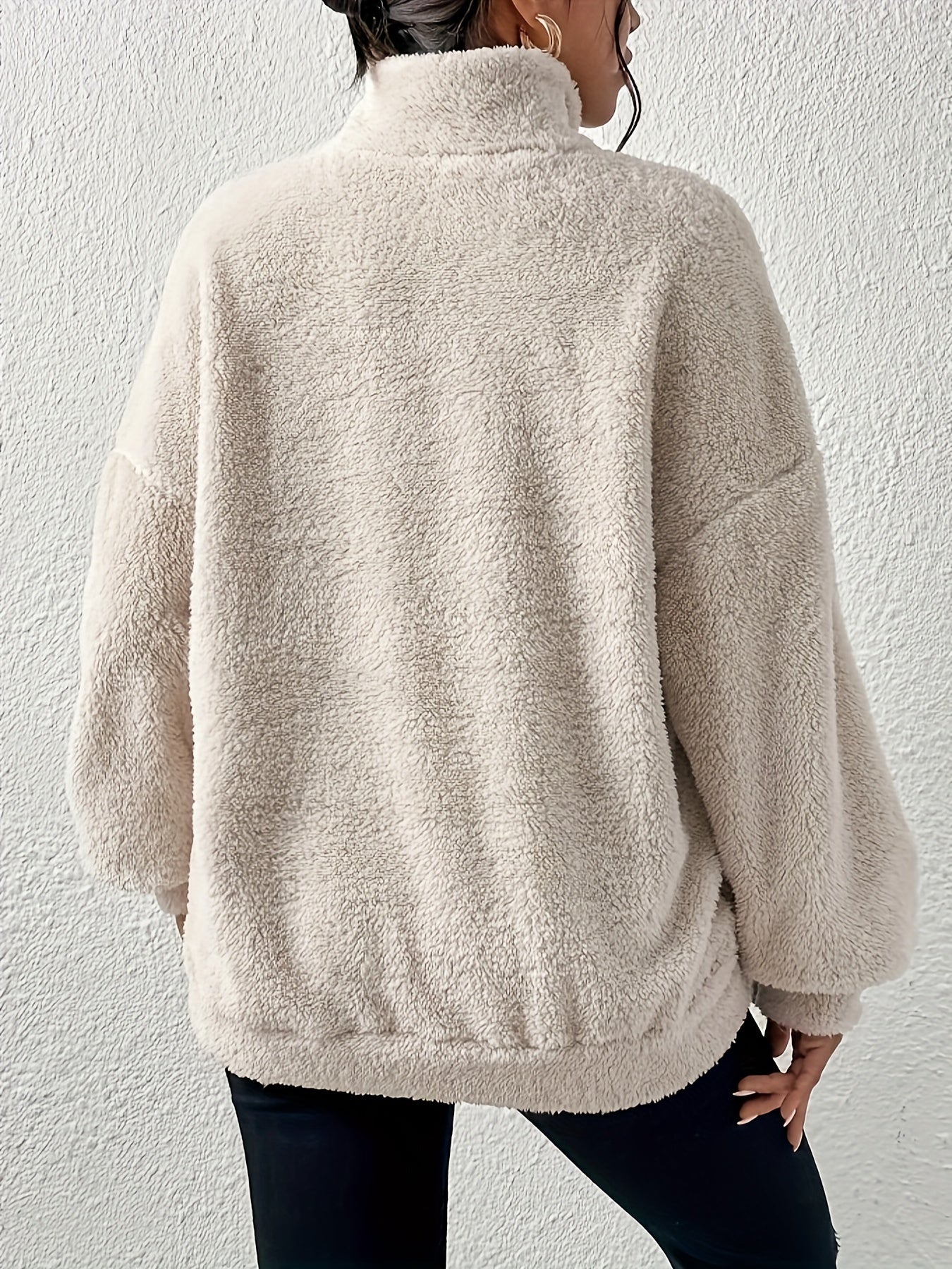 Chloe | Pullover mit Reißverschluss vorne