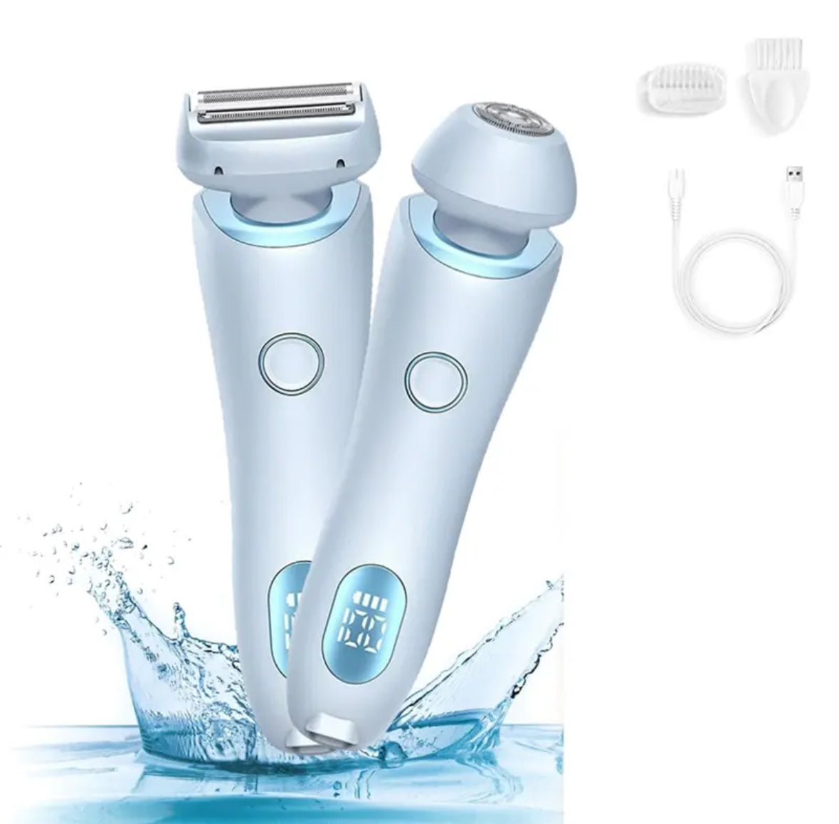 BodyShaver 2-in-1 | Für glatte Haut von Kopf bis Fuß