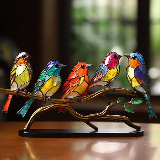 Vogels Ornament Decor - Elegante Decoratieve Vogel Beelden