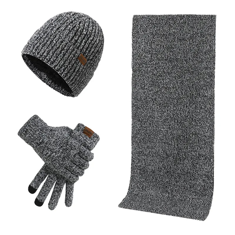 Max – Cooles Winterset mit Mütze, Schal und Handschuhen