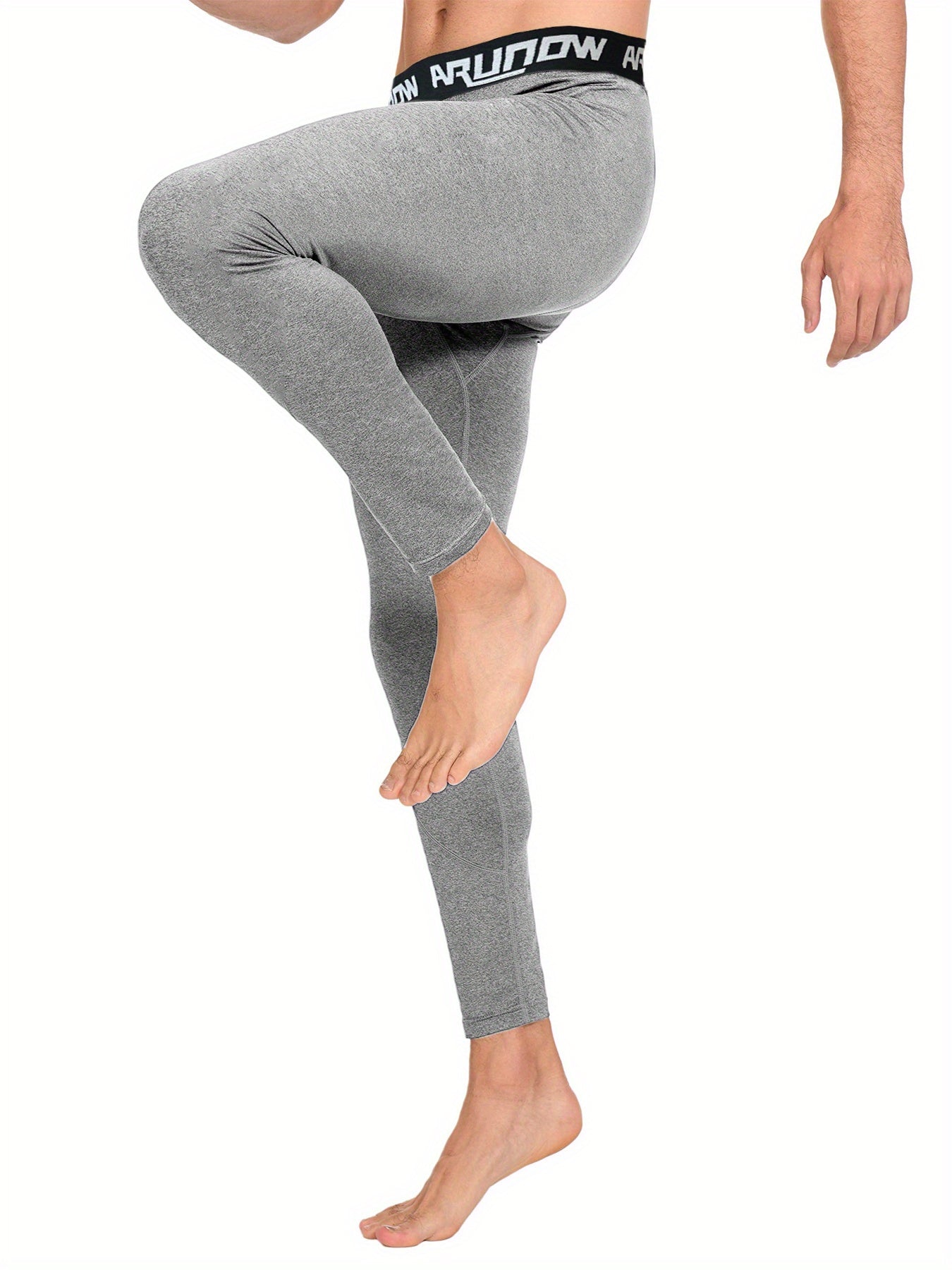 Arjan | 2er-Pack Thermo-Fleece-Leggings für Herren – warmes und bequemes Zweiteiler-Set 