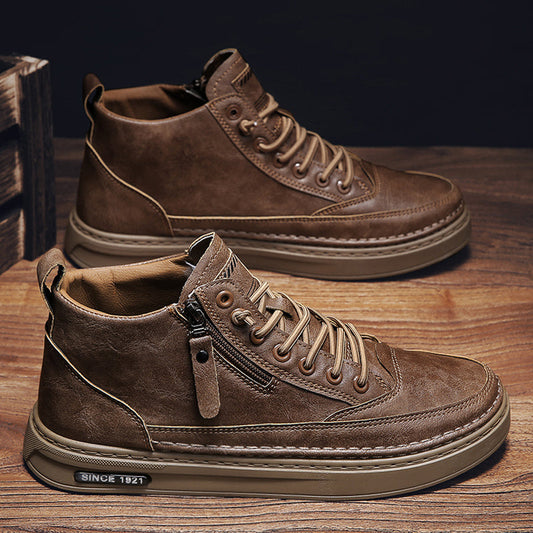 Oliver Heren veterboots Chelsea stijl, ideaal voor ruw weer