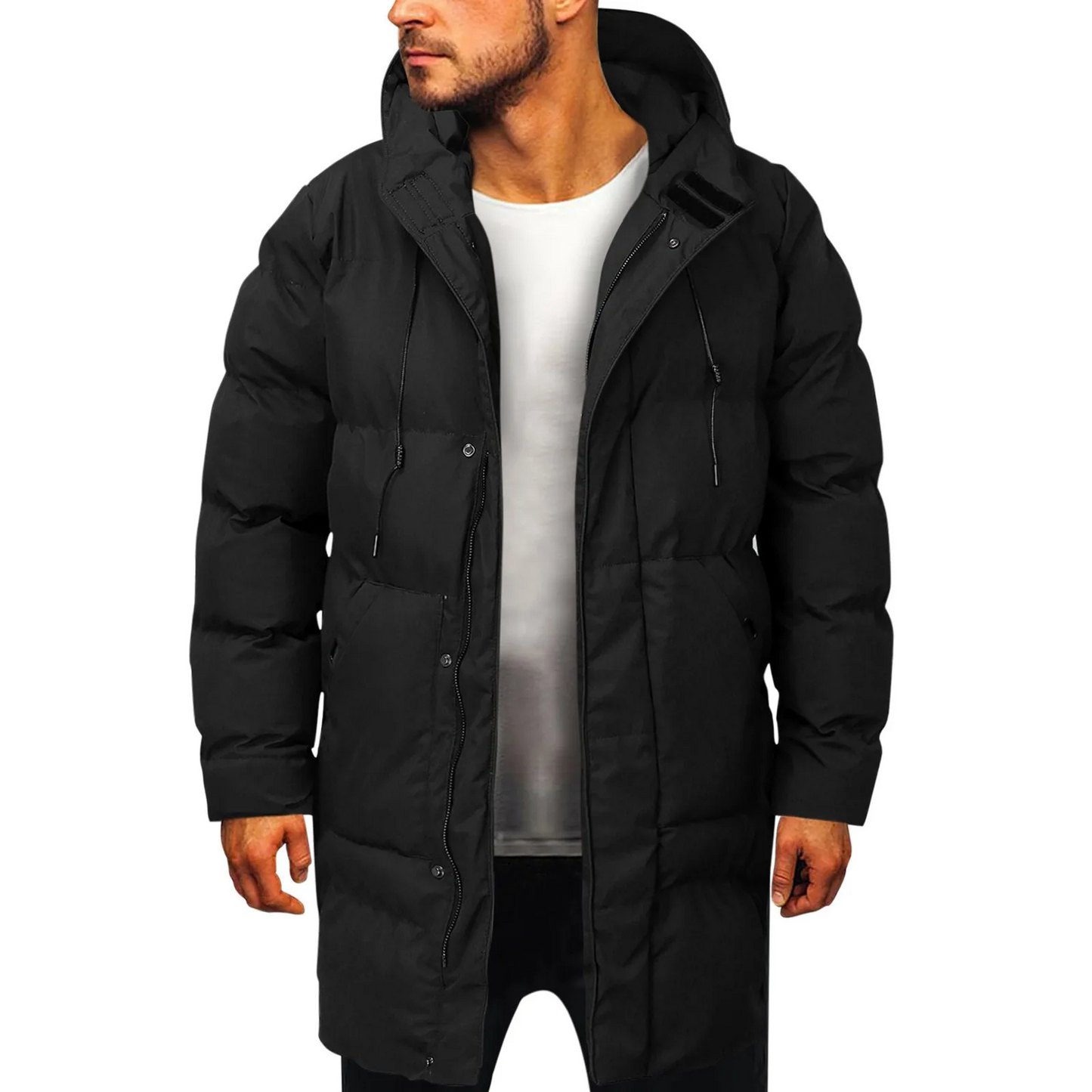 James | Warme Winterparka met Capuchon en Plus Size Bescherming