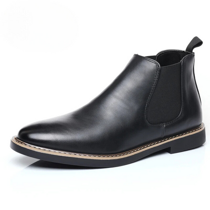 Danvorn - Herenschoenen Boots - Leren Chelsea Boots, Instapmodel met Klassiek Design