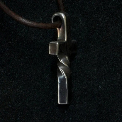 Twisted Cross Necklace