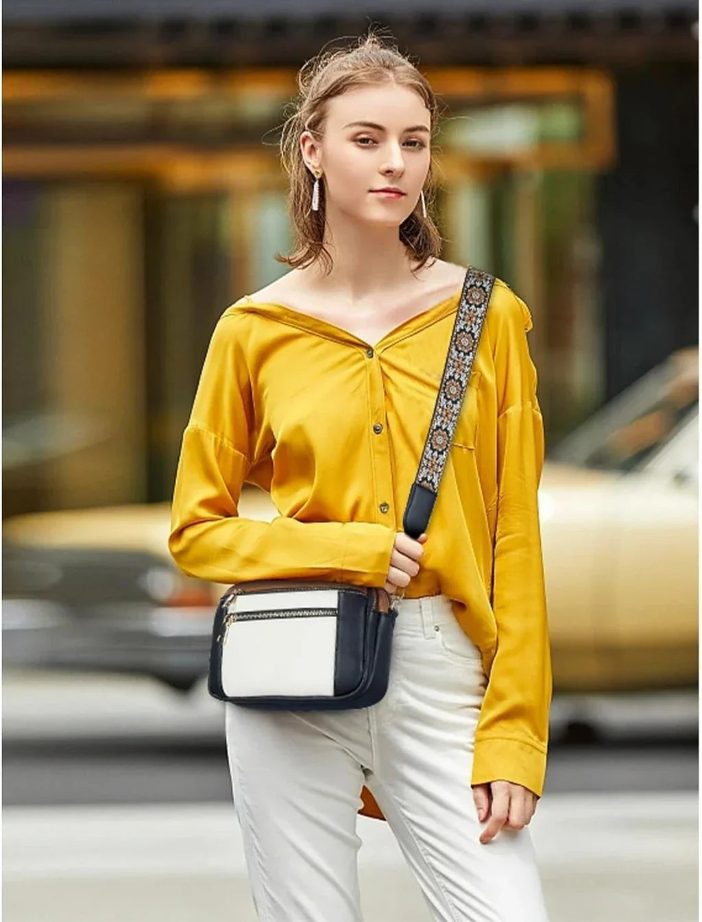 Vintage Vibe Crossbody Bag