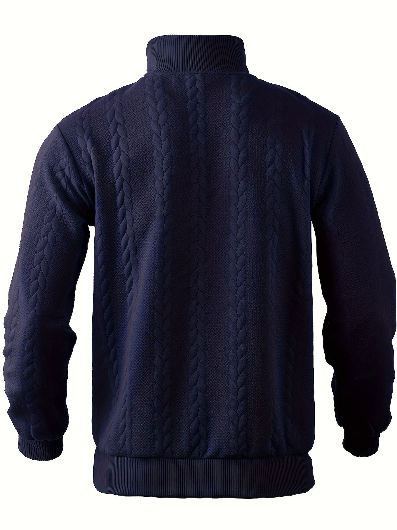 Warme Quarter-Zip Trui voor Heren