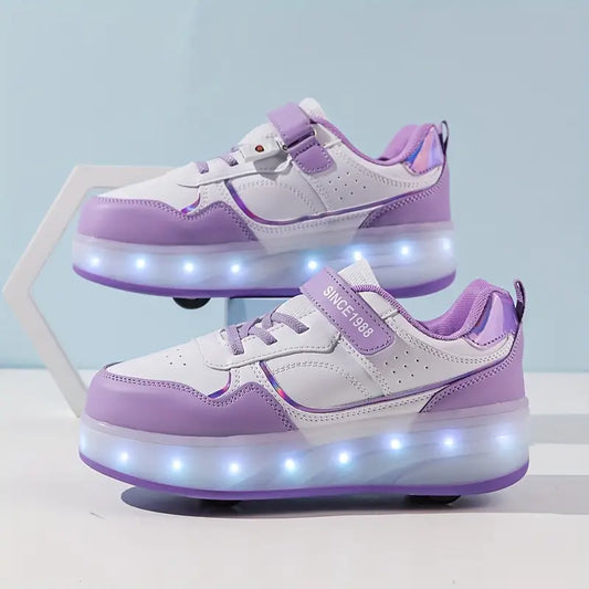 GlideGlow | Trendy Rolschoenen voor Stijlvolle Avonturen