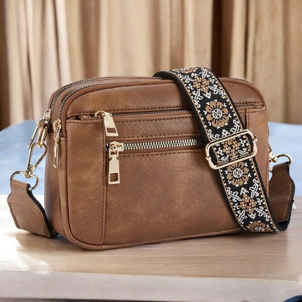 Vintage Vibe Crossbody Bag