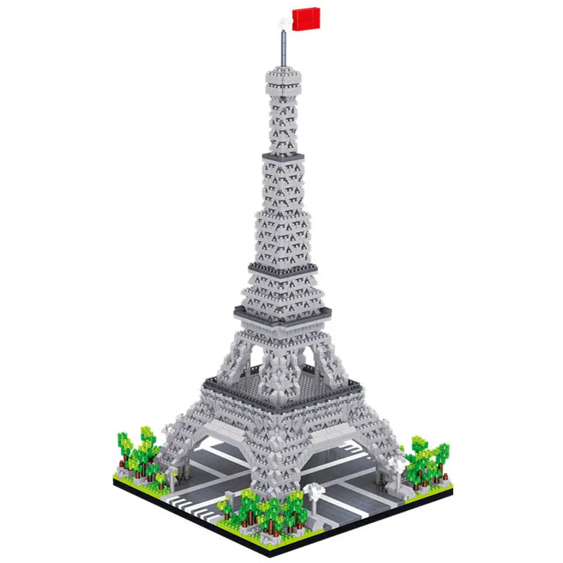 Eiffel Tower Mini Blocks | Bouw je eigen Parijs-icoon met LED-verlichting!