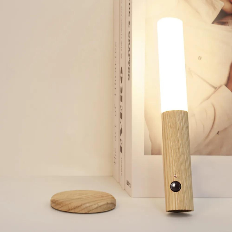 MiniTorch™ | Bewegungsmelder-Lampe aus Holz