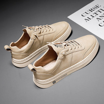 Oliver Heren veterschoenen Witte Sneakers Ademend