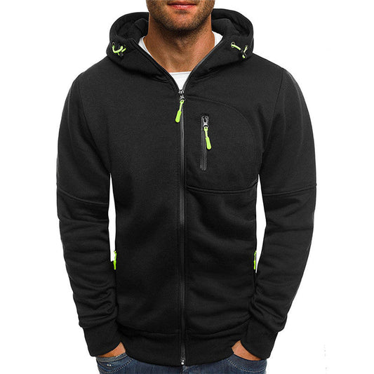 Liam | Sportlicher Hoodie mit Reißverschluss für Frühling und Herbst 