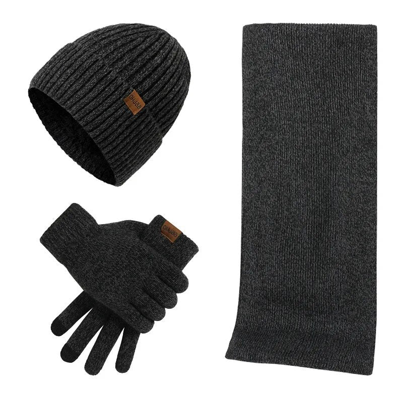 Max – Cooles Winterset mit Mütze, Schal und Handschuhen