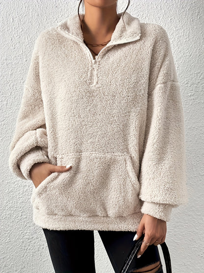 Chloe | Pullover mit Reißverschluss vorne