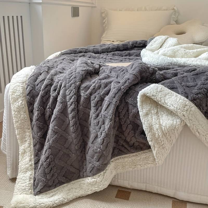 Chenille Fleece deken® - campor.nl