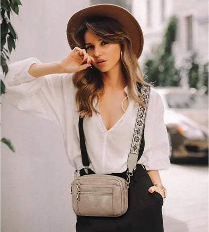 Vintage Vibe Crossbody Bag