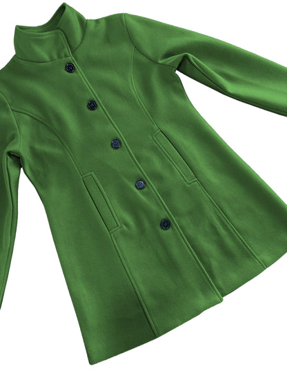 Emma | Elegante enkelknops jas voor dames – perfect voor herfst & winter