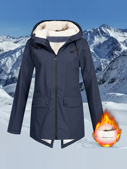 Chloe | Jacke mit Pattentaschen und Reißverschluss