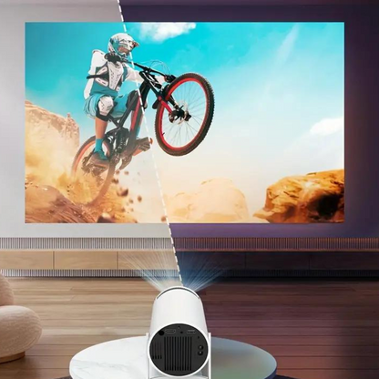 Mini Projector | Haarscherpe Beelden voor Thuis en Buiten