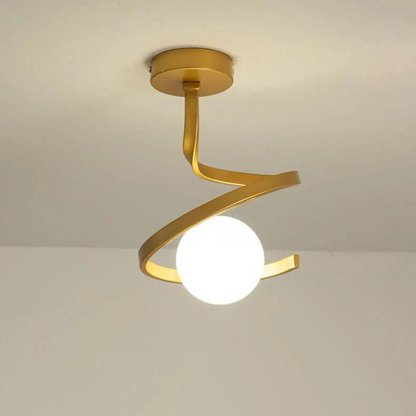 Courbée Plafondlamp - Stijvol Design Voor Moderne Interieurs