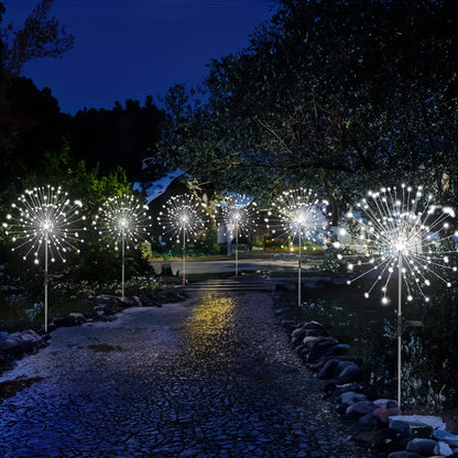 Feuerwerkslichter | 60 LEDs für zauberhafte Gartendekoration