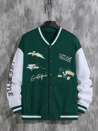 Thomas | Letterprint Varsity Jas