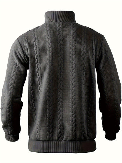 Warme Quarter-Zip Trui voor Heren