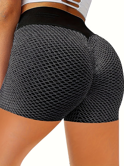 Luna | Yoga-Shorts mit hoher Taille für Komfort und Auftrieb beim Fitness 