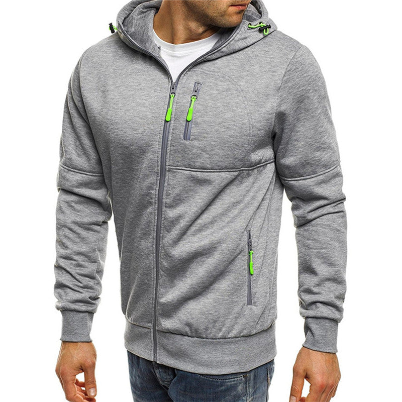 Liam | Sportlicher Hoodie mit Reißverschluss für Frühling und Herbst 