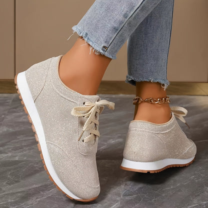 Wilhelmine – Damen-Sneaker in Beige