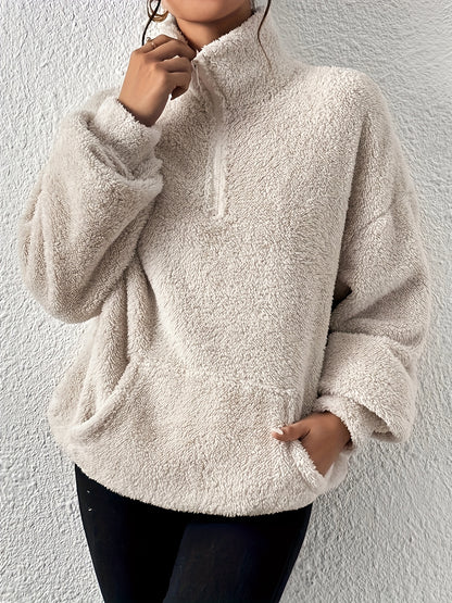 Chloe | Pullover mit Reißverschluss vorne