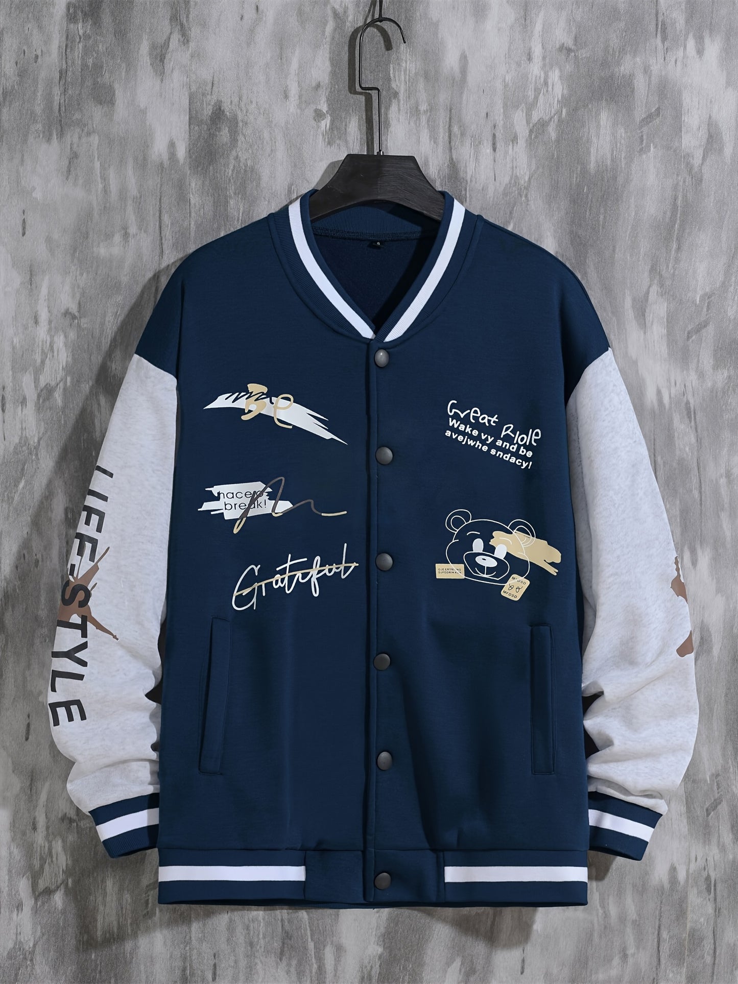 Thomas | Letterprint Varsity Jas