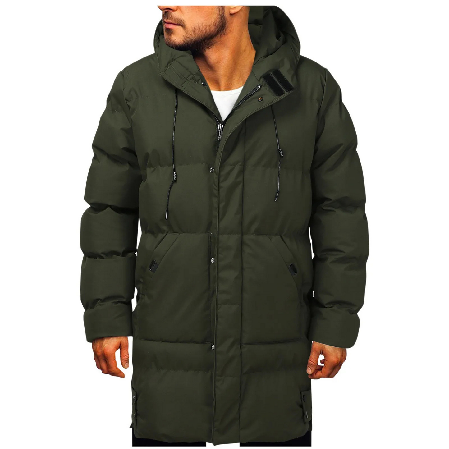 James | Warme Winterparka met Capuchon en Plus Size Bescherming