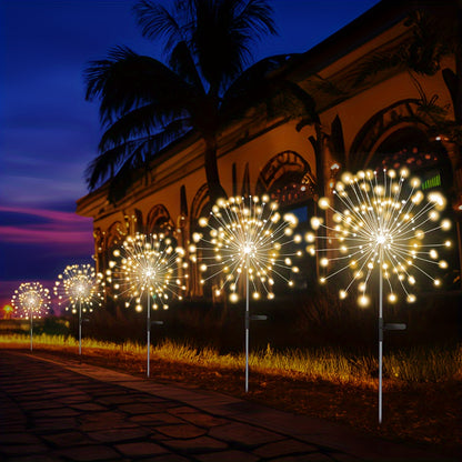 Feuerwerkslichter | 60 LEDs für zauberhafte Gartendekoration