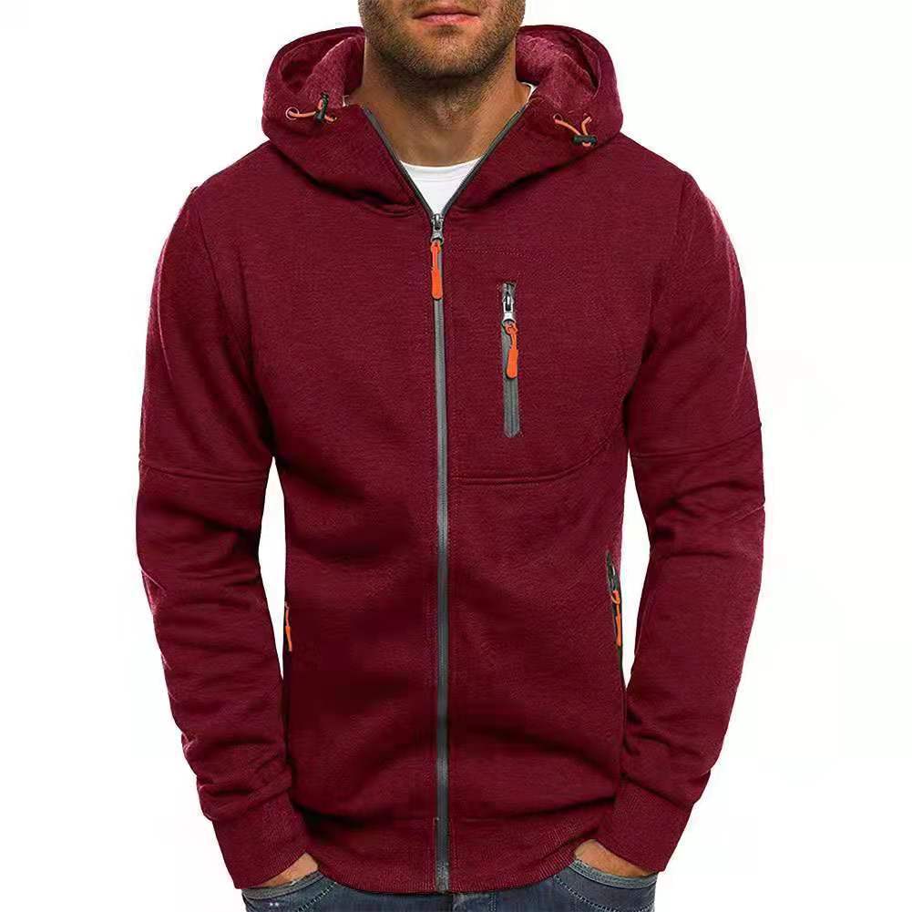 Liam | Sportlicher Hoodie mit Reißverschluss für Frühling und Herbst 