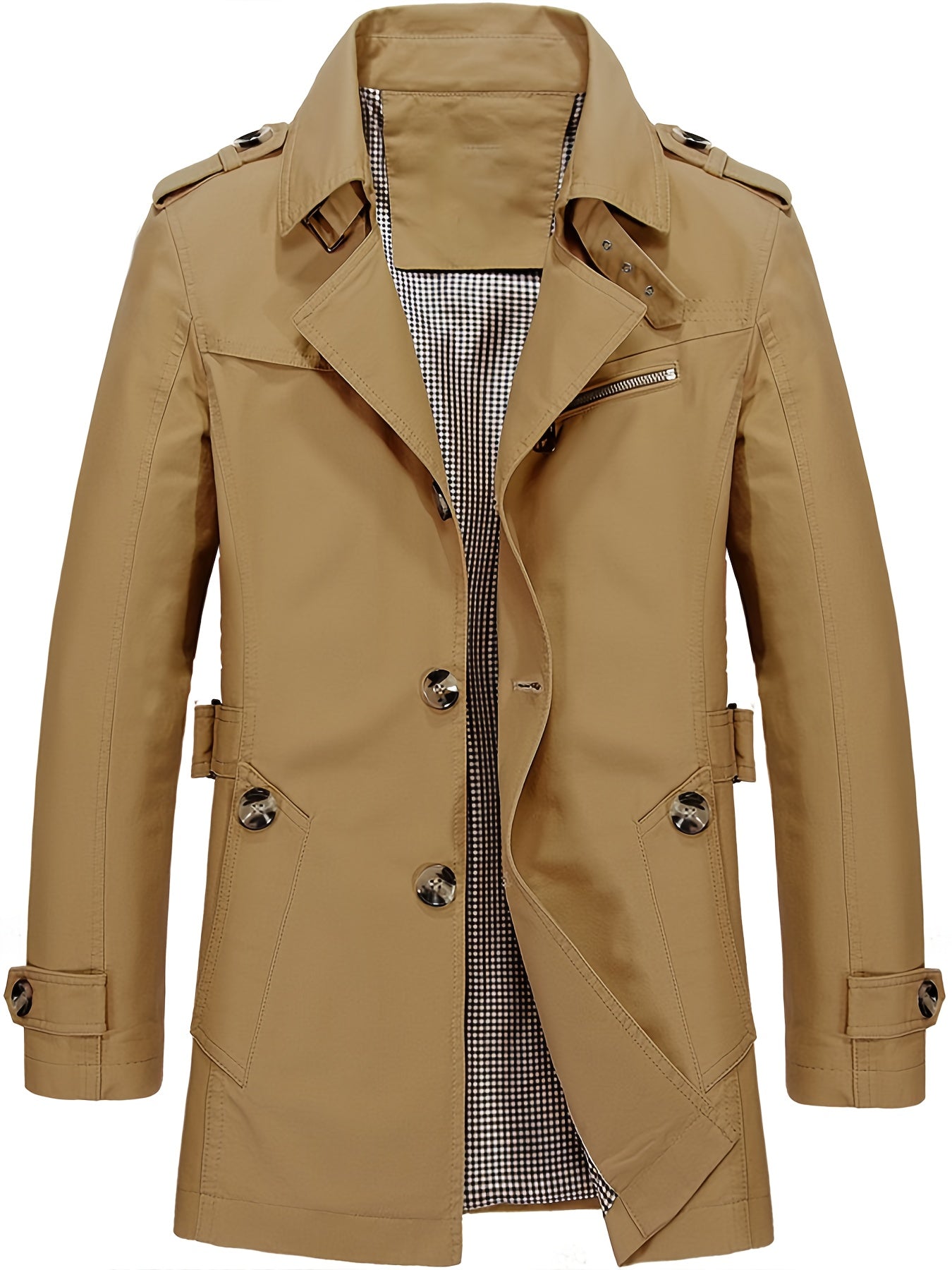 Alexander | Mittellanger Trenchcoat für Frühling und Herbst