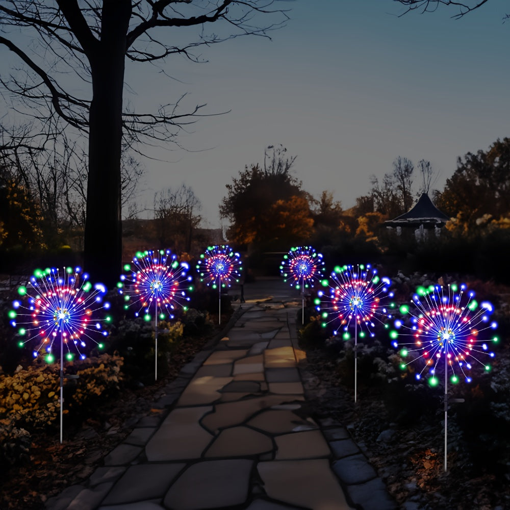 Feuerwerkslichter | 60 LEDs für zauberhafte Gartendekoration