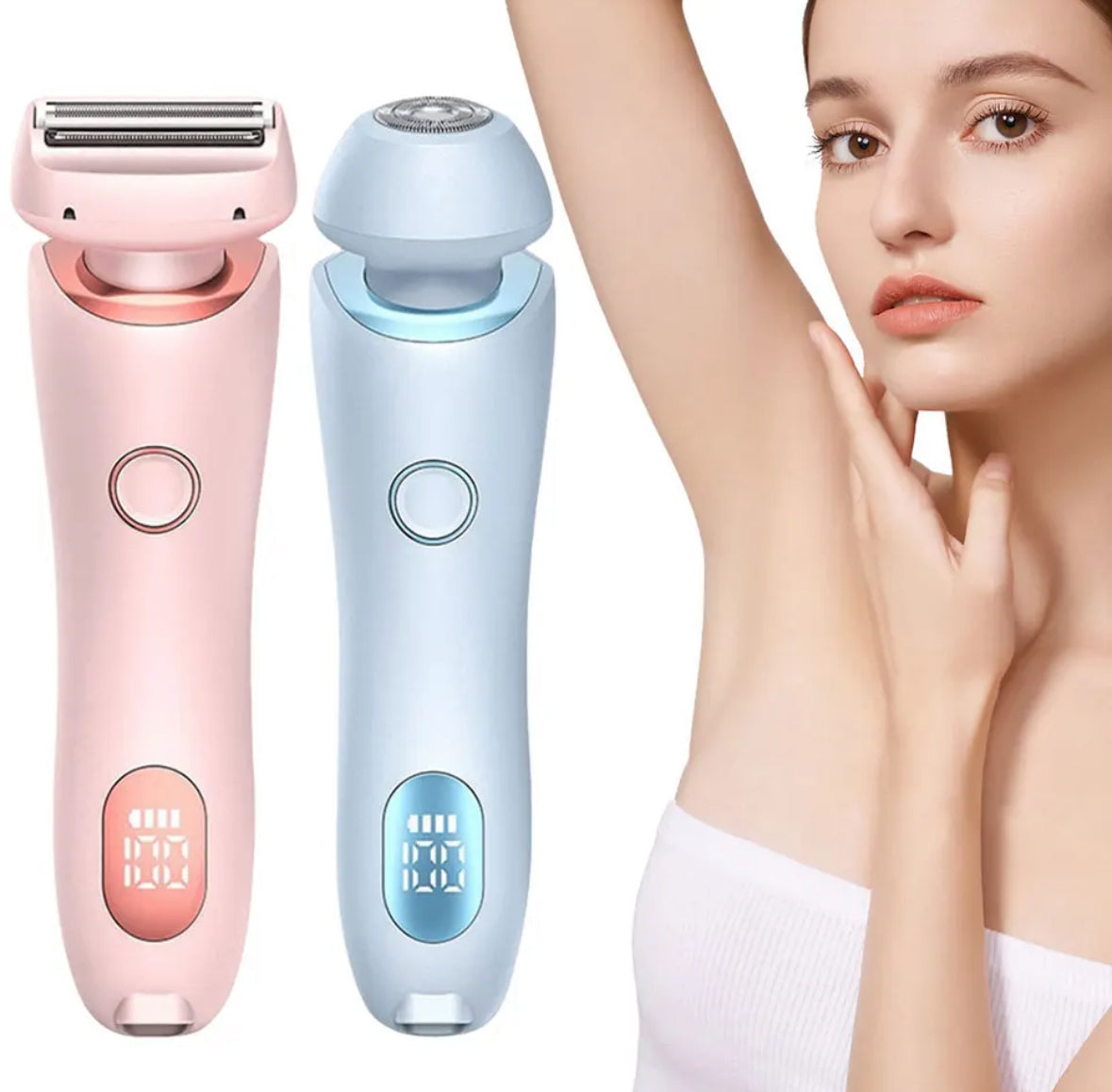 BodyShaver 2-in-1 | Für glatte Haut von Kopf bis Fuß