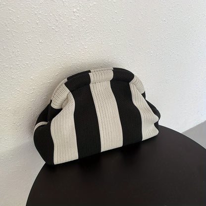 Emily | Minimalistische Clutch met Stijlvol Colorblock-Patroon