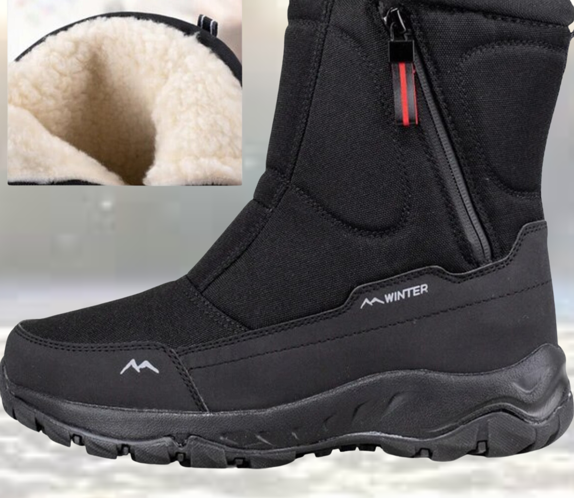 Victor | Modieuze Mesh Mid-Calf Snowboots voor Warme Winterdagen