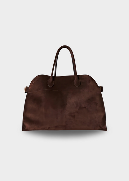 Kelly - Suede luxe travel bag