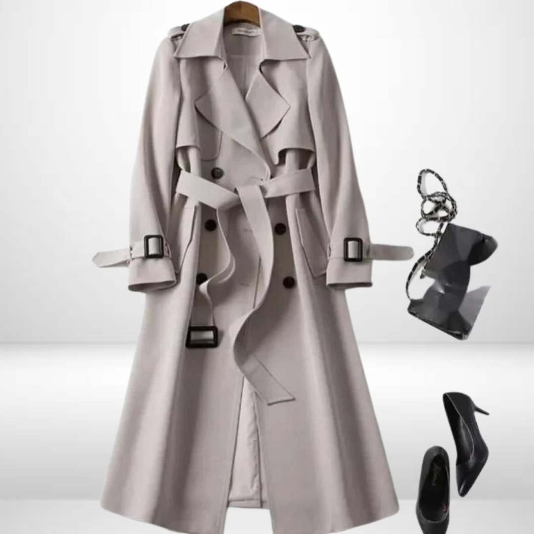 Chique Lange Trenchcoat