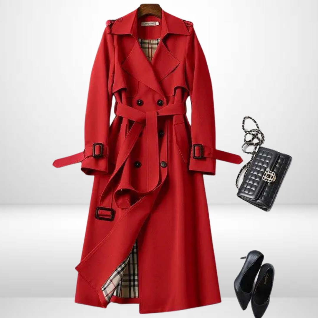 Chique Lange Trenchcoat