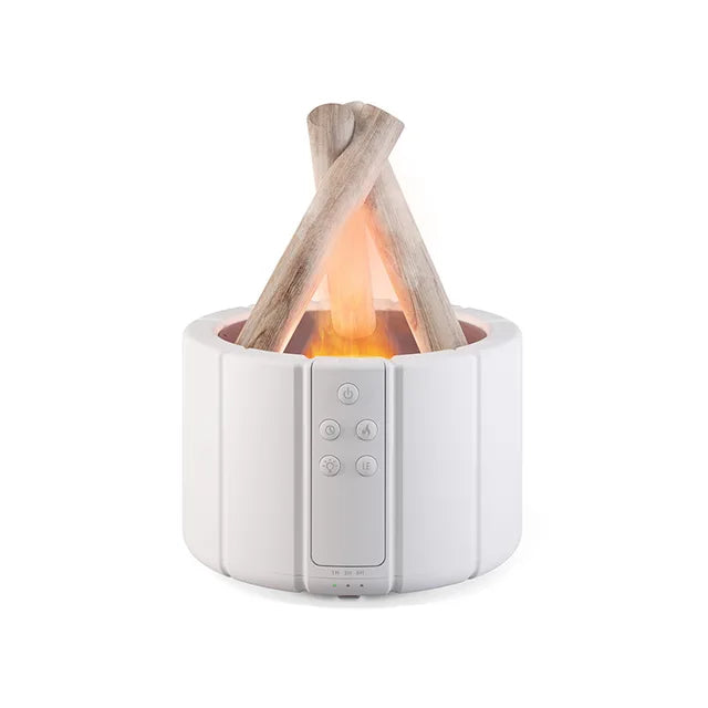 ZenFlame | Beruhigender Flammendiffusor mit LED-Beleuchtung