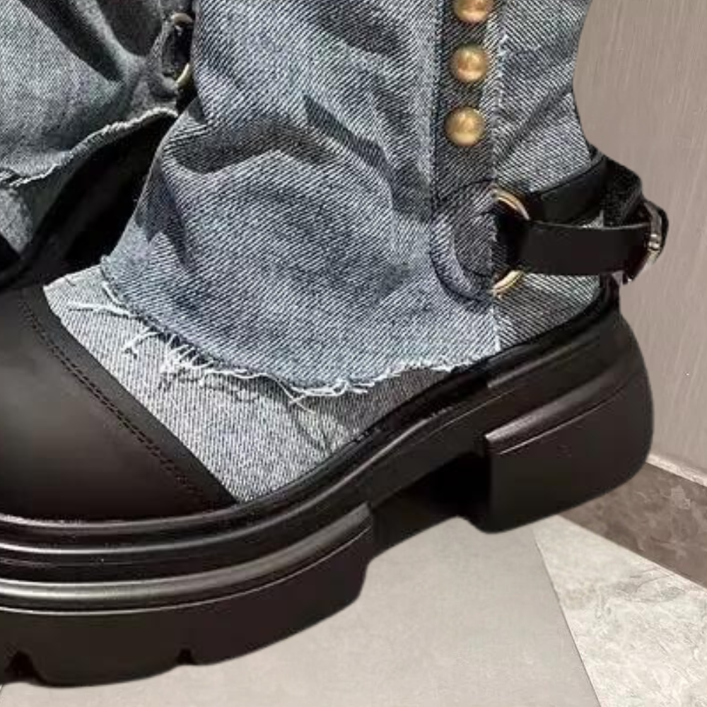 KEONA – Modische Jeansstiefel für Damen