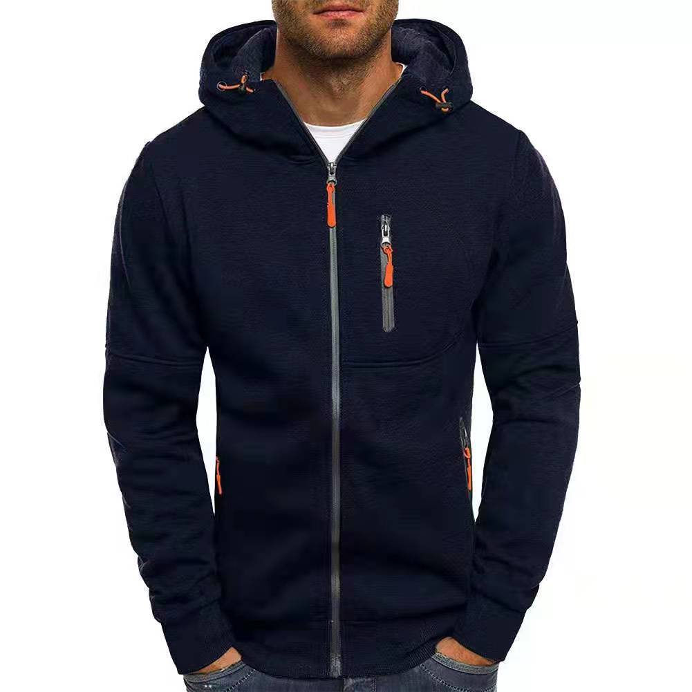 Liam | Sportlicher Hoodie mit Reißverschluss für Frühling und Herbst 