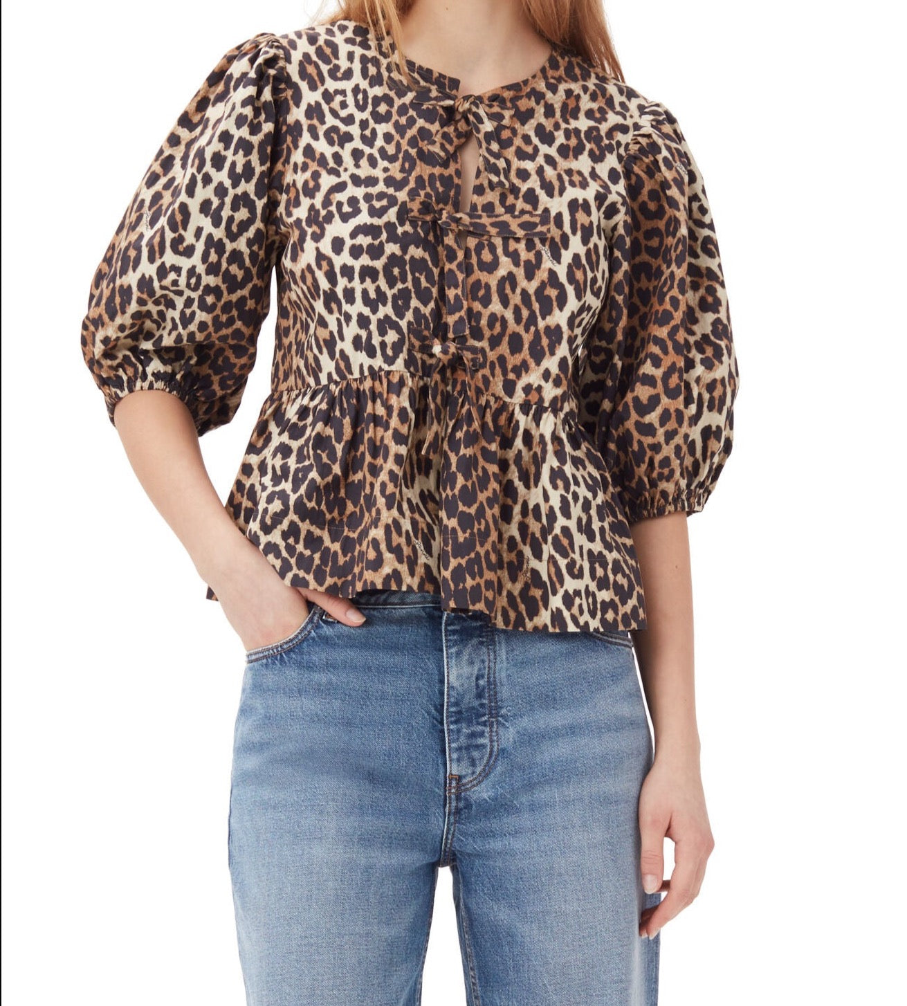 Bella | Leopard Print Top voor de zomer