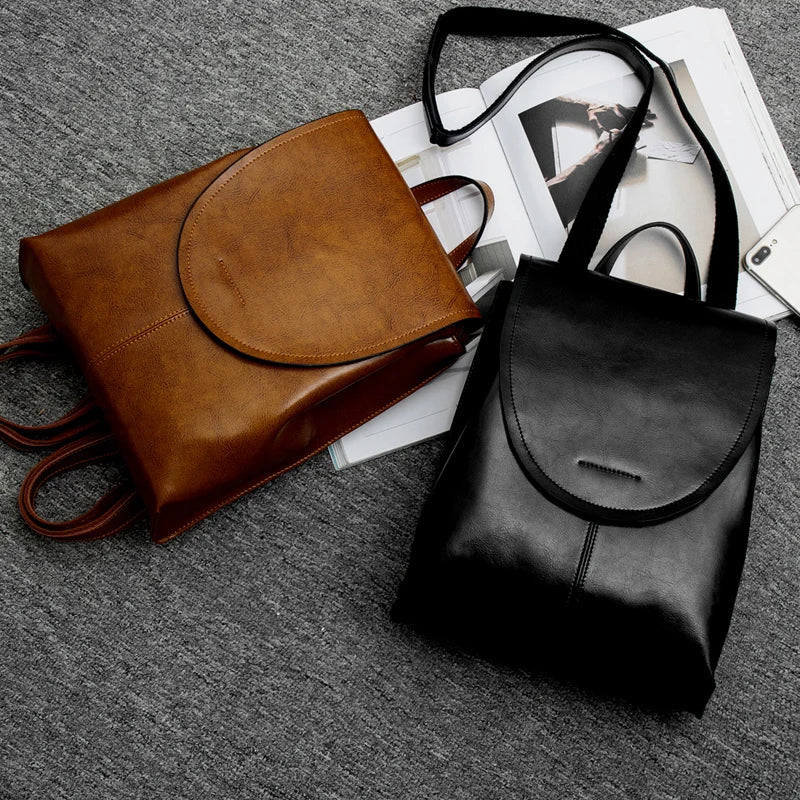 Vala | Leren Rugzak Voor Vrouwen - Luxe, Veelzijdig & Tijdloos
